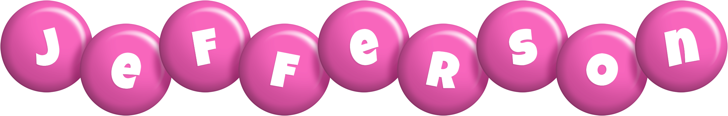 Jefferson candy-pink logo
