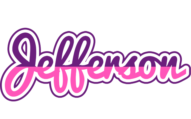 Jefferson cheerful logo