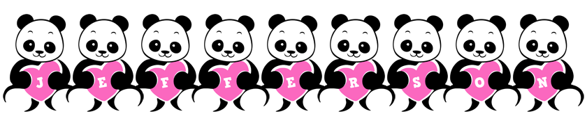 Jefferson love-panda logo