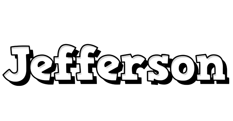 Jefferson snowing logo