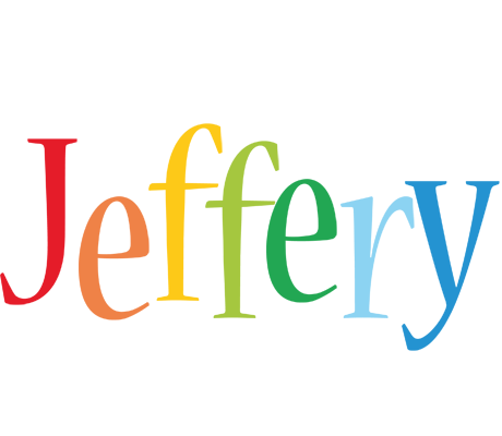 Jeffery birthday logo