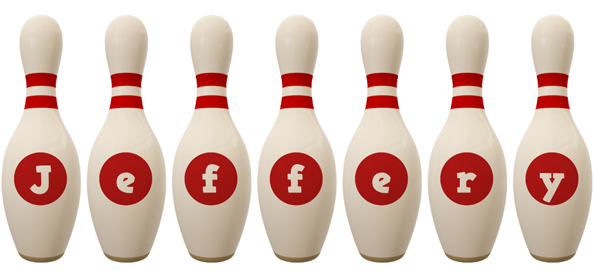 Jeffery bowling-pin logo