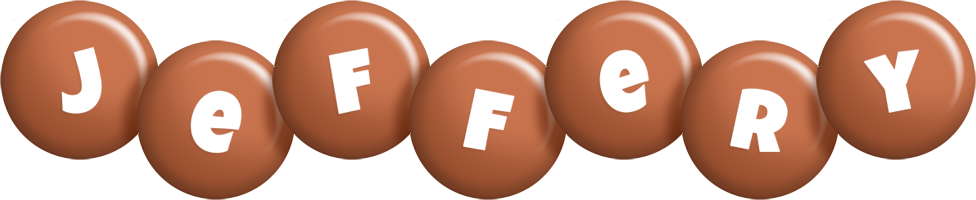 Jeffery candy-brown logo