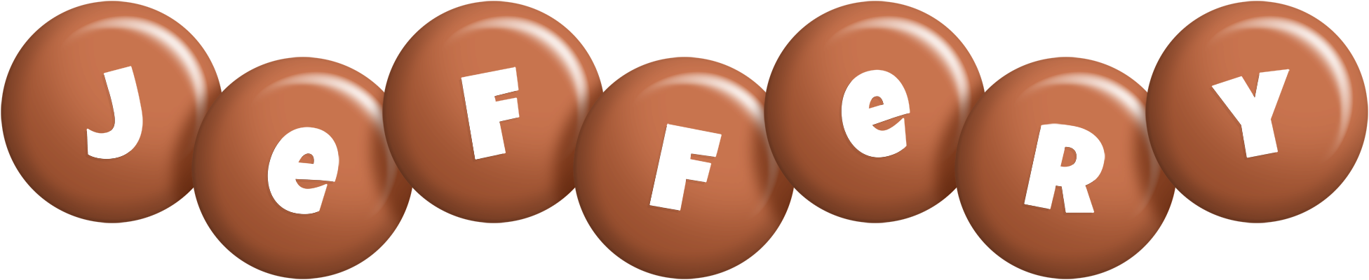 Jeffery candy-brown logo