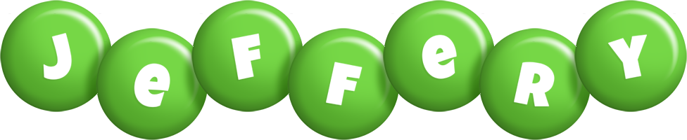 Jeffery candy-green logo