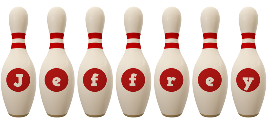 Jeffrey bowling-pin logo