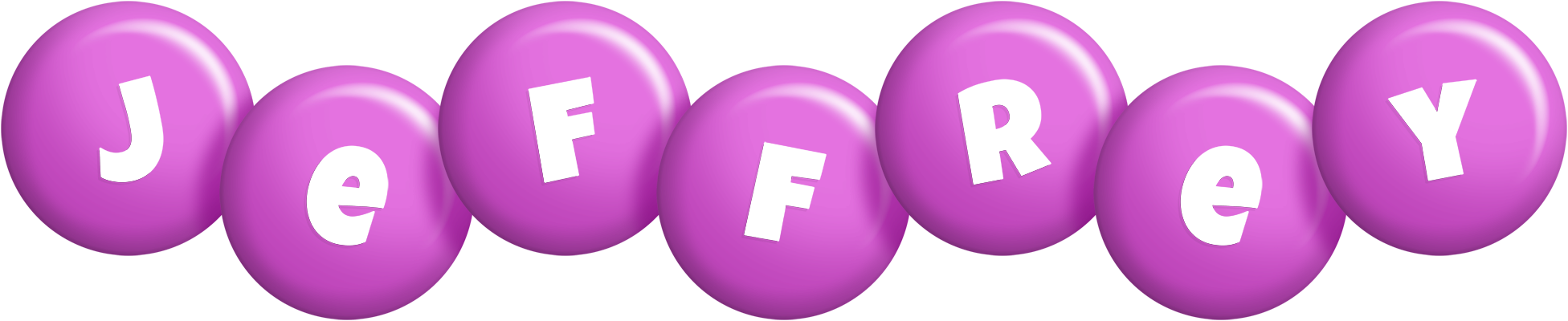 Jeffrey candy-purple logo