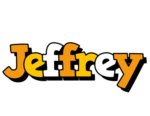 Jeffrey cartoon logo
