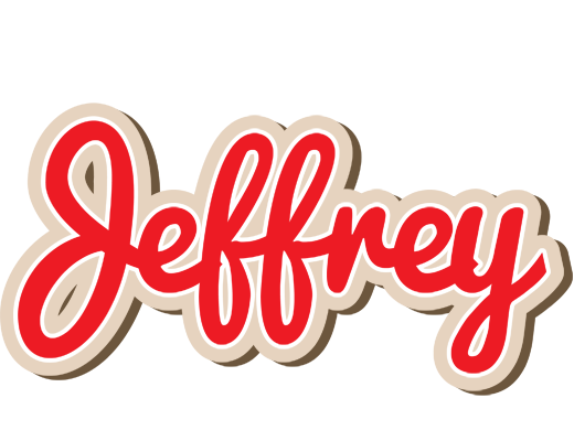 Jeffrey chocolate logo