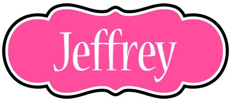 Jeffrey invitation logo