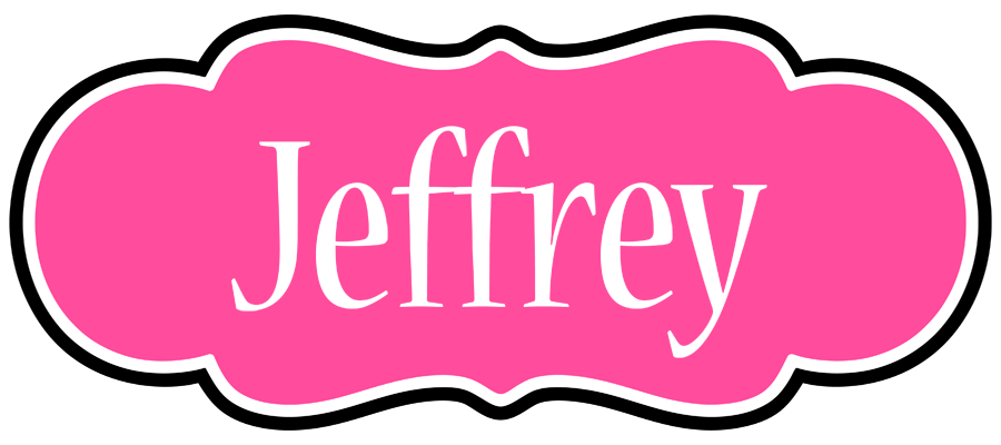 Jeffrey invitation logo