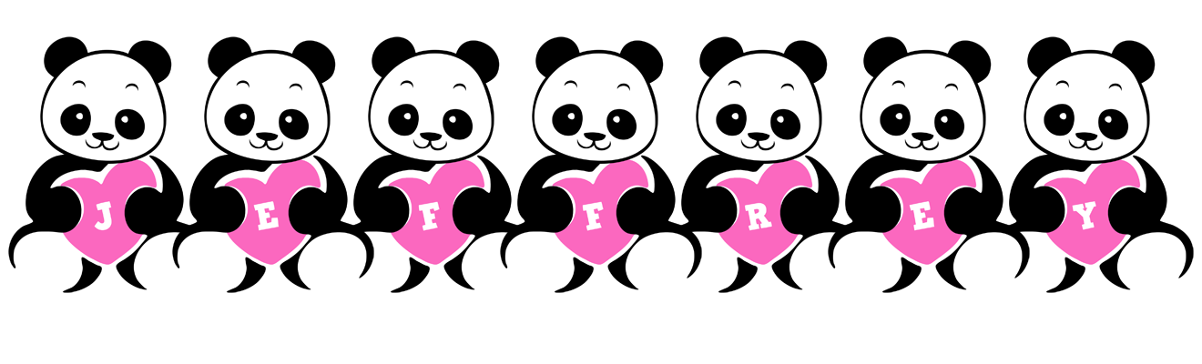 Jeffrey love-panda logo