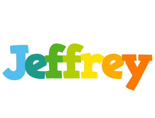 Jeffrey rainbows logo