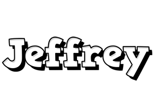 Jeffrey snowing logo