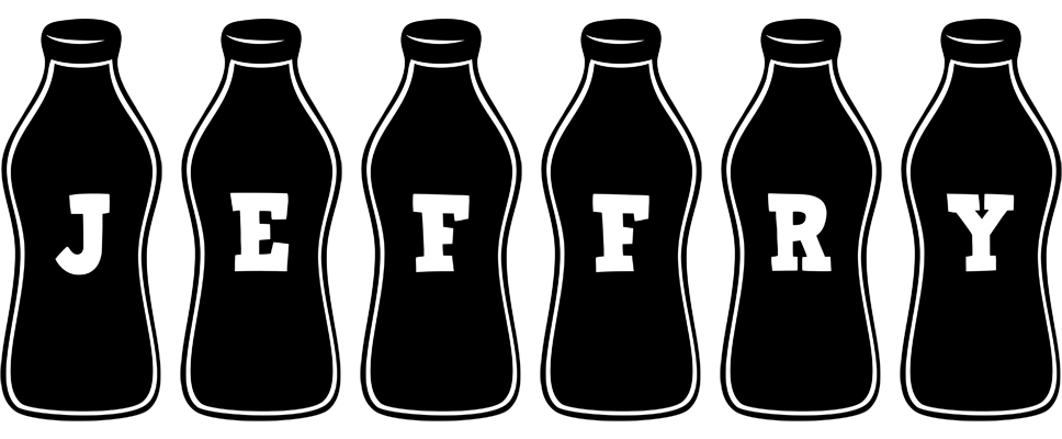 Jeffry bottle logo