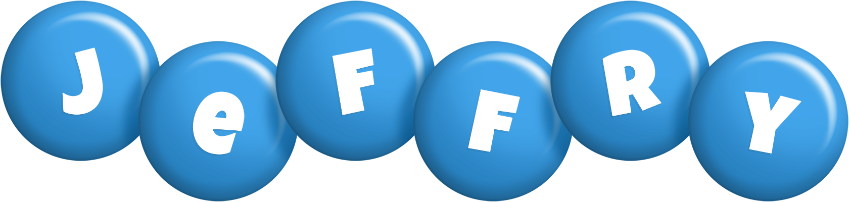 Jeffry candy-blue logo
