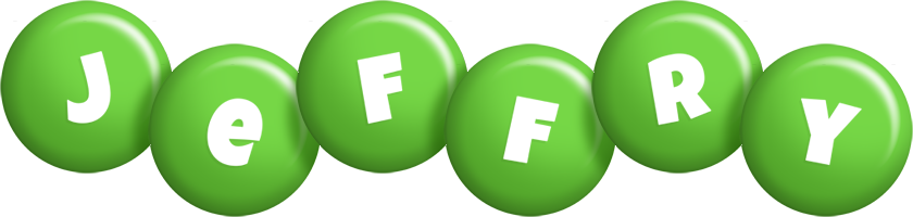 Jeffry candy-green logo