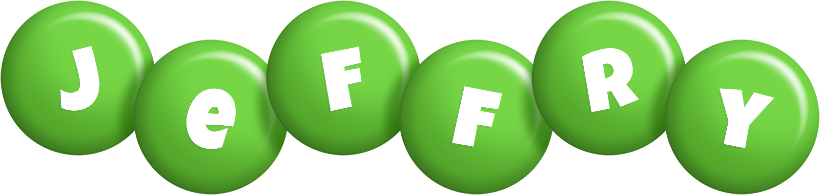 Jeffry candy-green logo