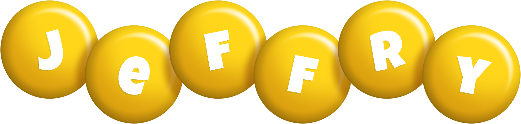 Jeffry candy-yellow logo