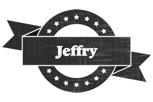 Jeffry grunge logo