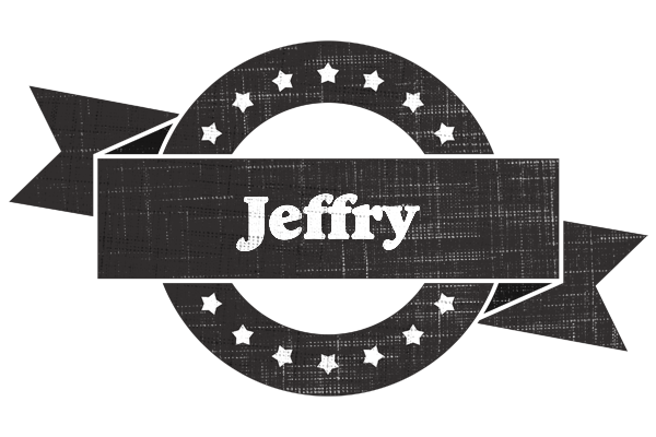 Jeffry grunge logo