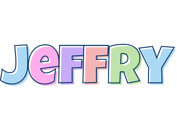Jeffry pastel logo