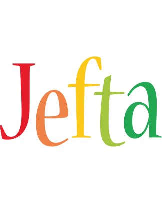 Jefta birthday logo