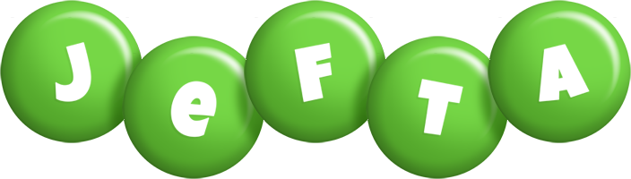 Jefta candy-green logo
