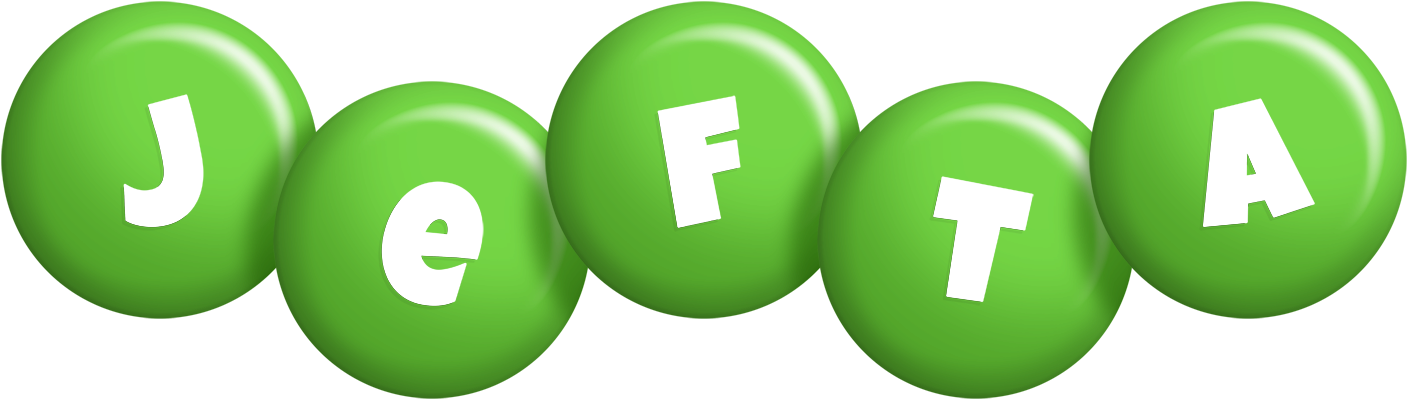 Jefta candy-green logo