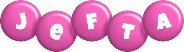 Jefta candy-pink logo