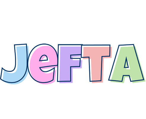 Jefta pastel logo