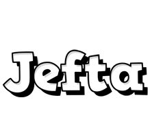 Jefta snowing logo