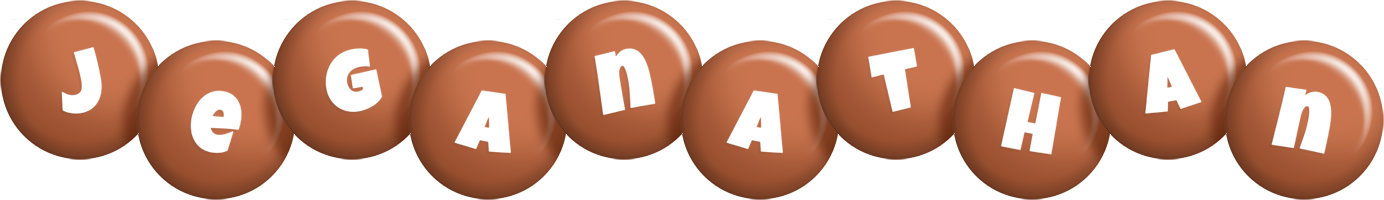 Jeganathan candy-brown logo