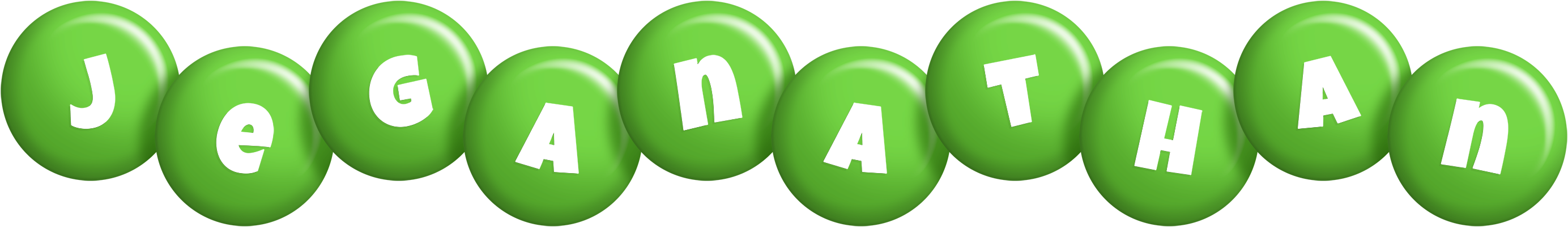Jeganathan candy-green logo