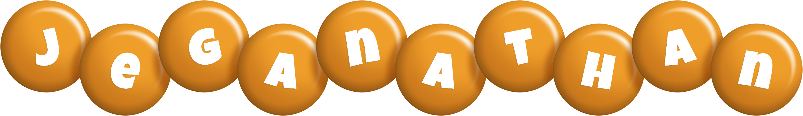 Jeganathan candy-orange logo