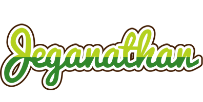 Jeganathan golfing logo