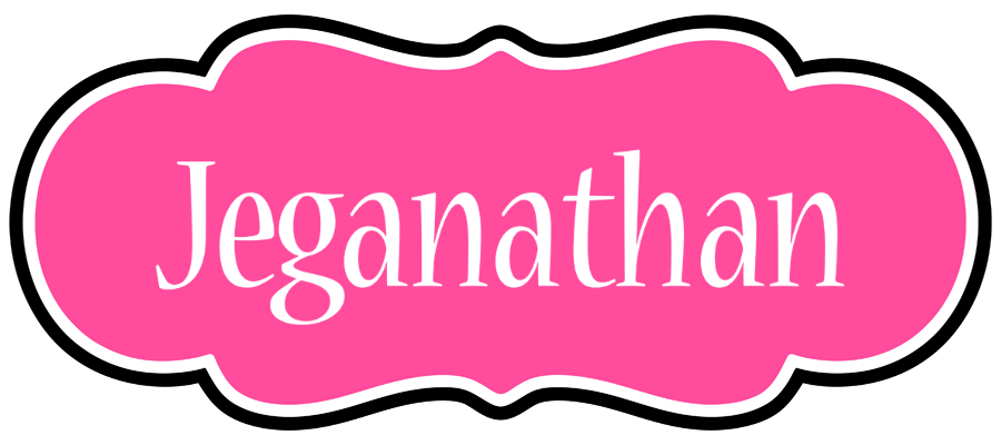 Jeganathan invitation logo