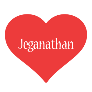 Jeganathan love logo