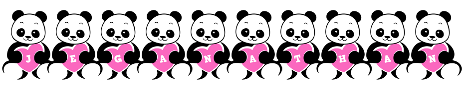 Jeganathan love-panda logo