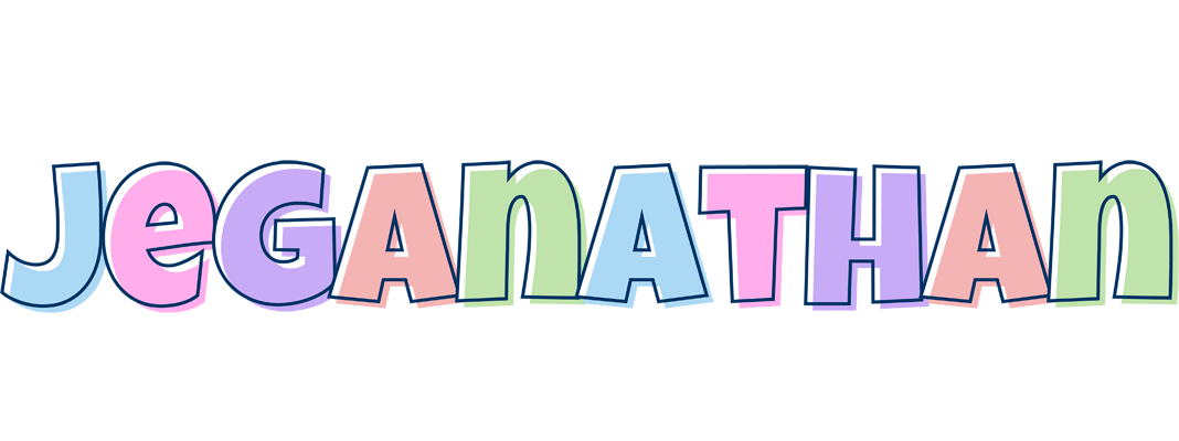 Jeganathan pastel logo