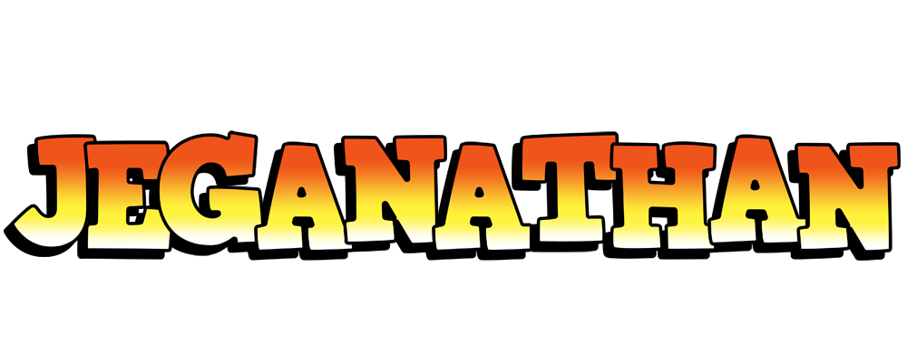 Jeganathan sunset logo