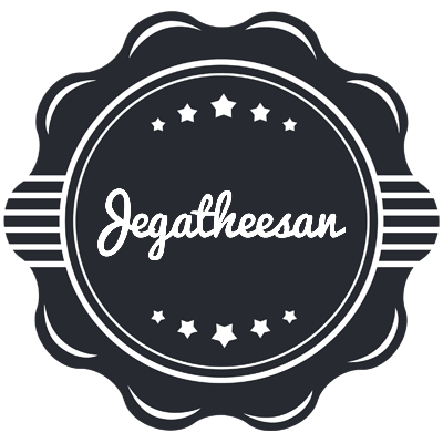 Jegatheesan badge logo