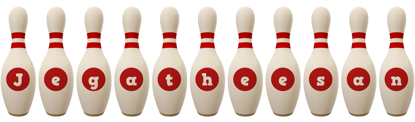 Jegatheesan bowling-pin logo
