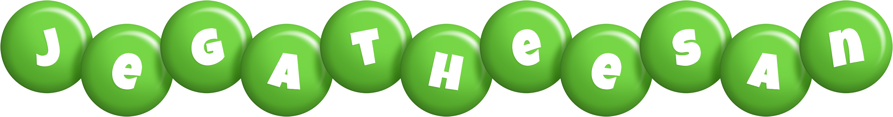 Jegatheesan candy-green logo
