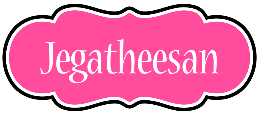 Jegatheesan invitation logo