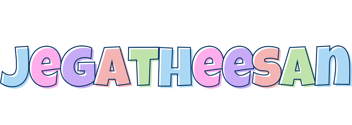 Jegatheesan pastel logo
