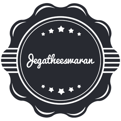 Jegatheeswaran badge logo