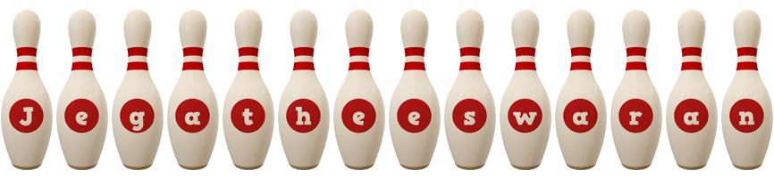 Jegatheeswaran bowling-pin logo