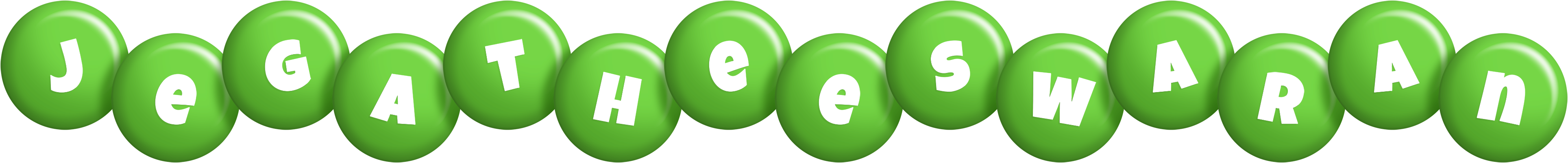 Jegatheeswaran candy-green logo