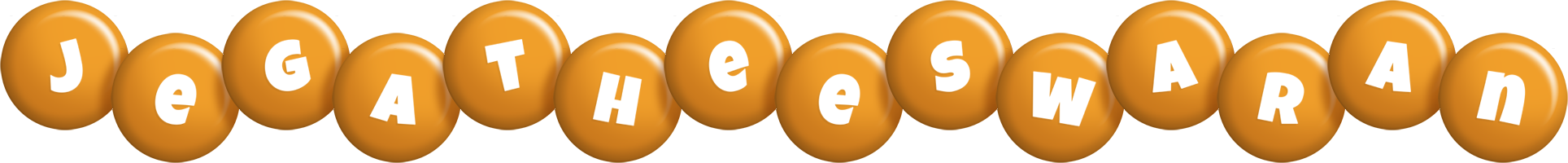 Jegatheeswaran candy-orange logo